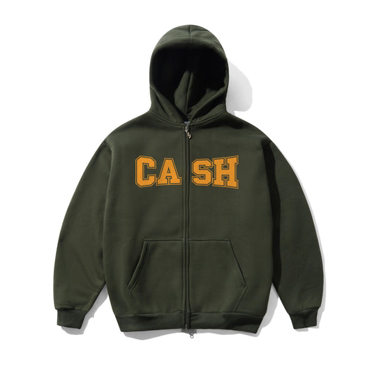 Campus Zip-Thru Hood - Fatigue