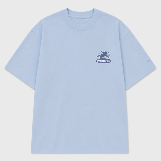 Shadow Cherub Tee - Dream Blue