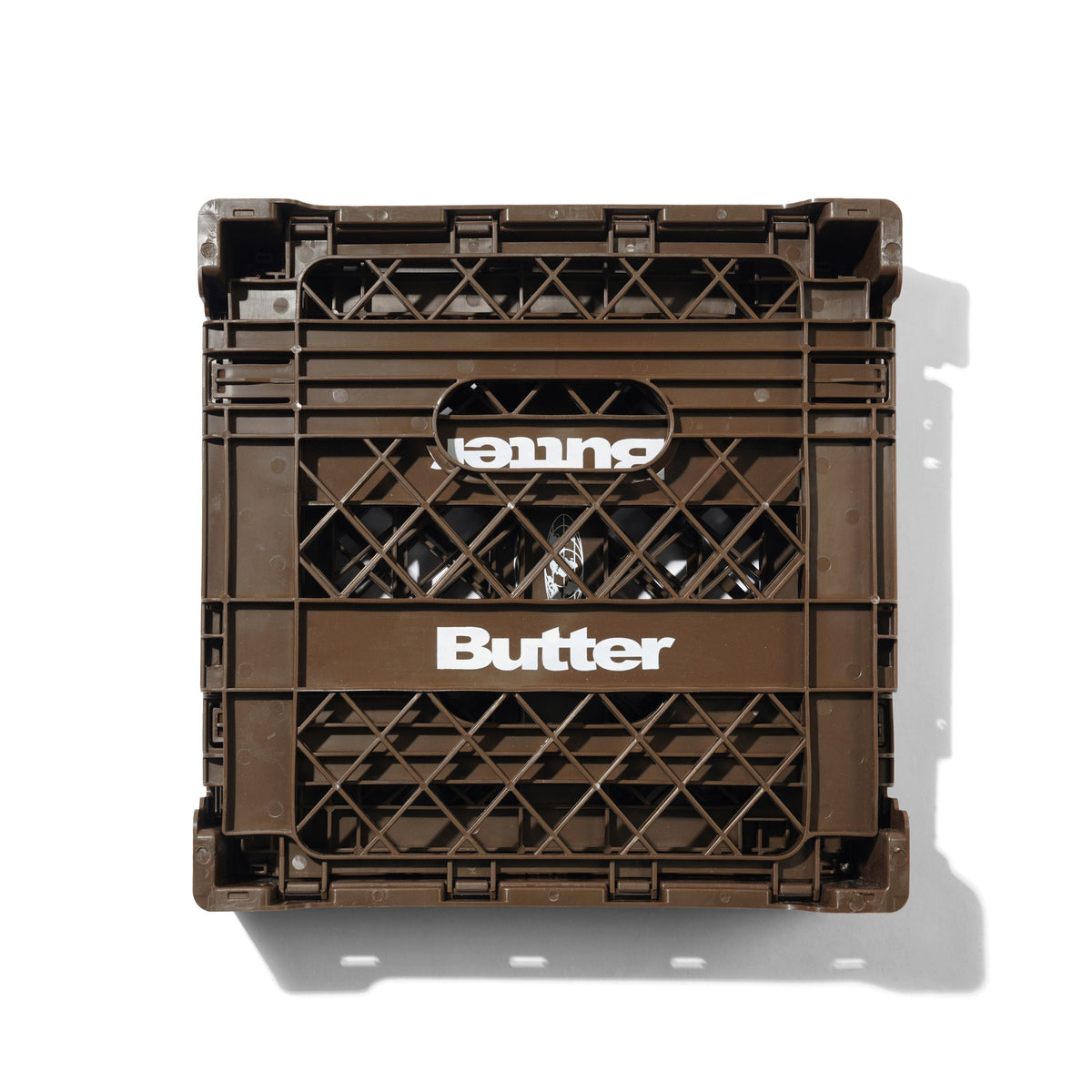 Collapsable Record Crate - Brown
