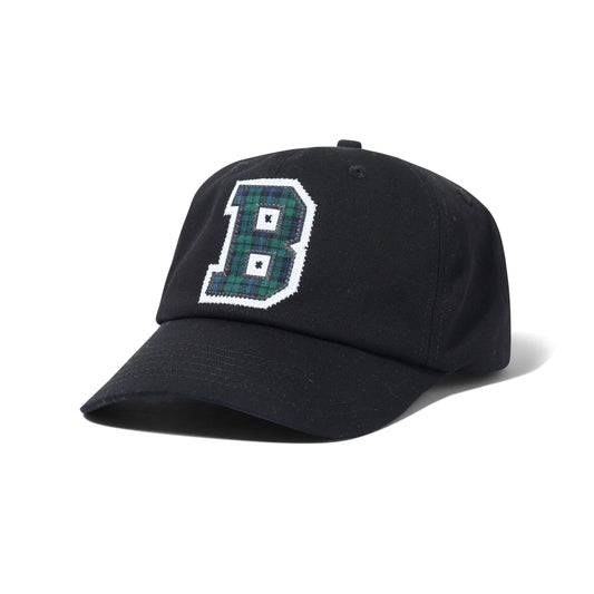 Collegiate 6 Panel Cap - Black