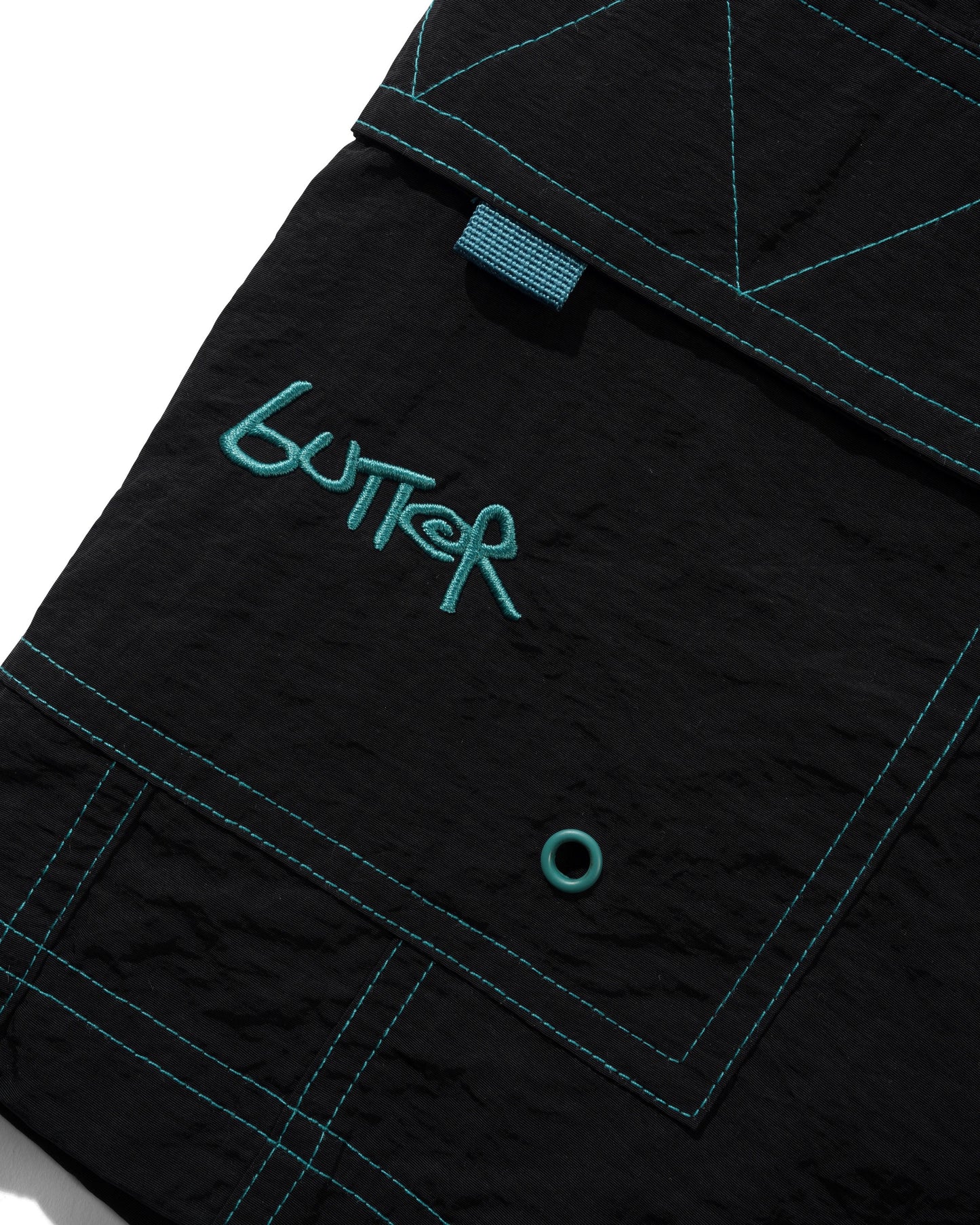 Contrast Boardshorts - Black