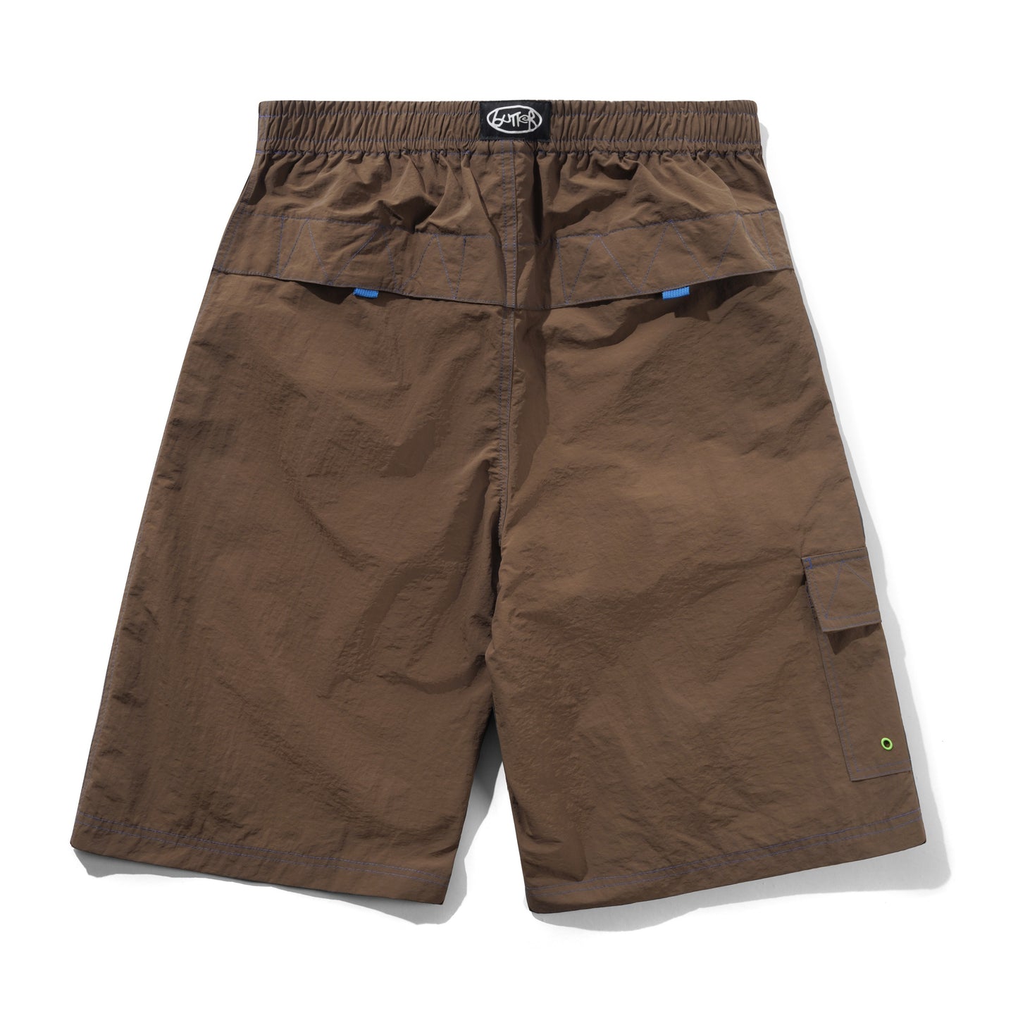 Contrast Boardshorts - Brown