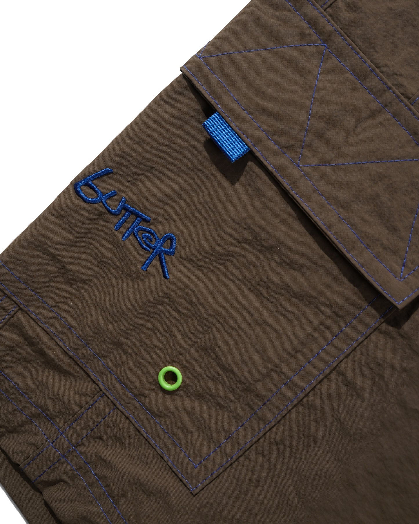 Contrast Boardshorts - Brown