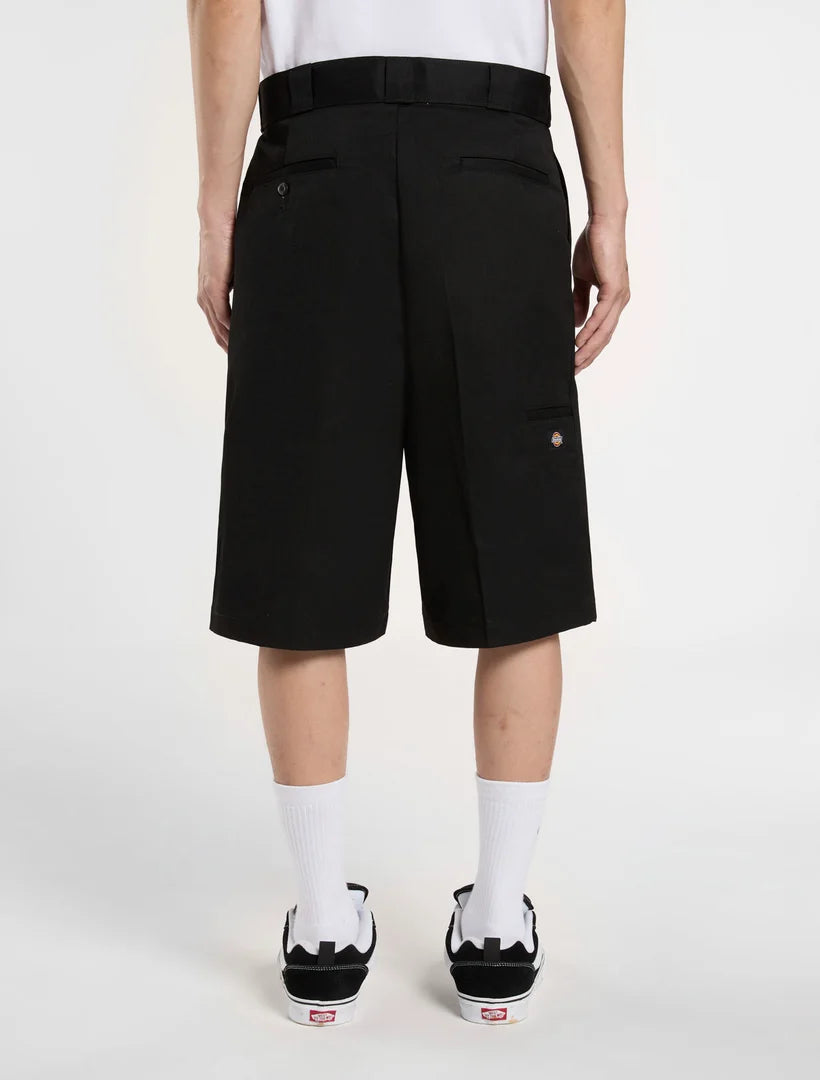 Loose Fit Multi Pocket Short - Black