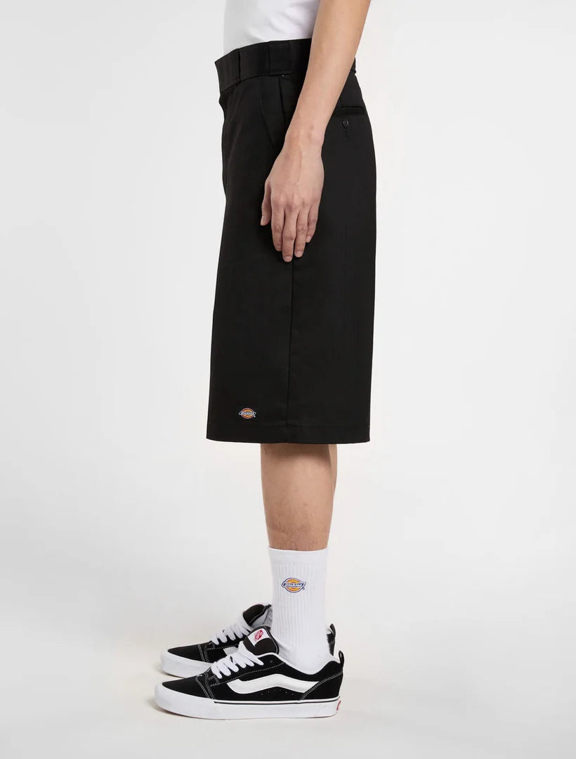 Loose Fit Multi Pocket Short - Black