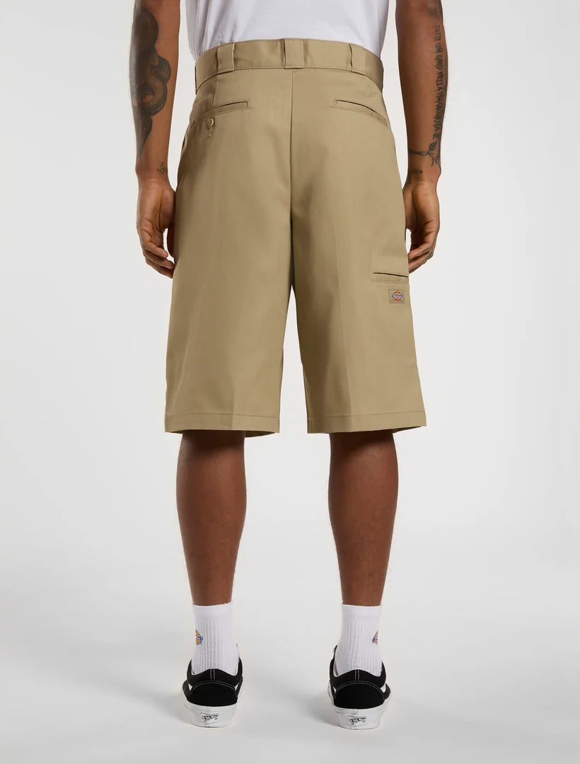 Loose Fit Multi Pocket Short - Khaki