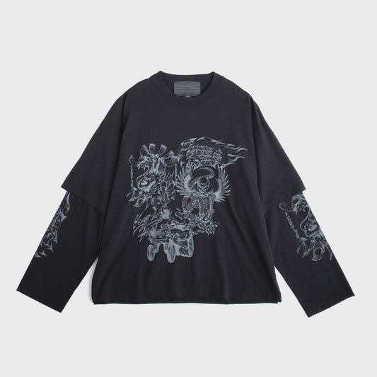 Loud Noises LS Tee - Black