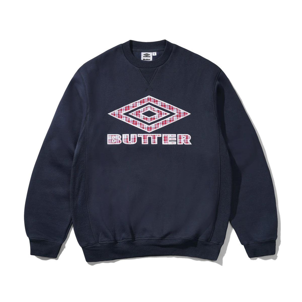 Diamond Applique Crewneck - Navy