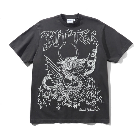 Dragon Tee - Washed Black