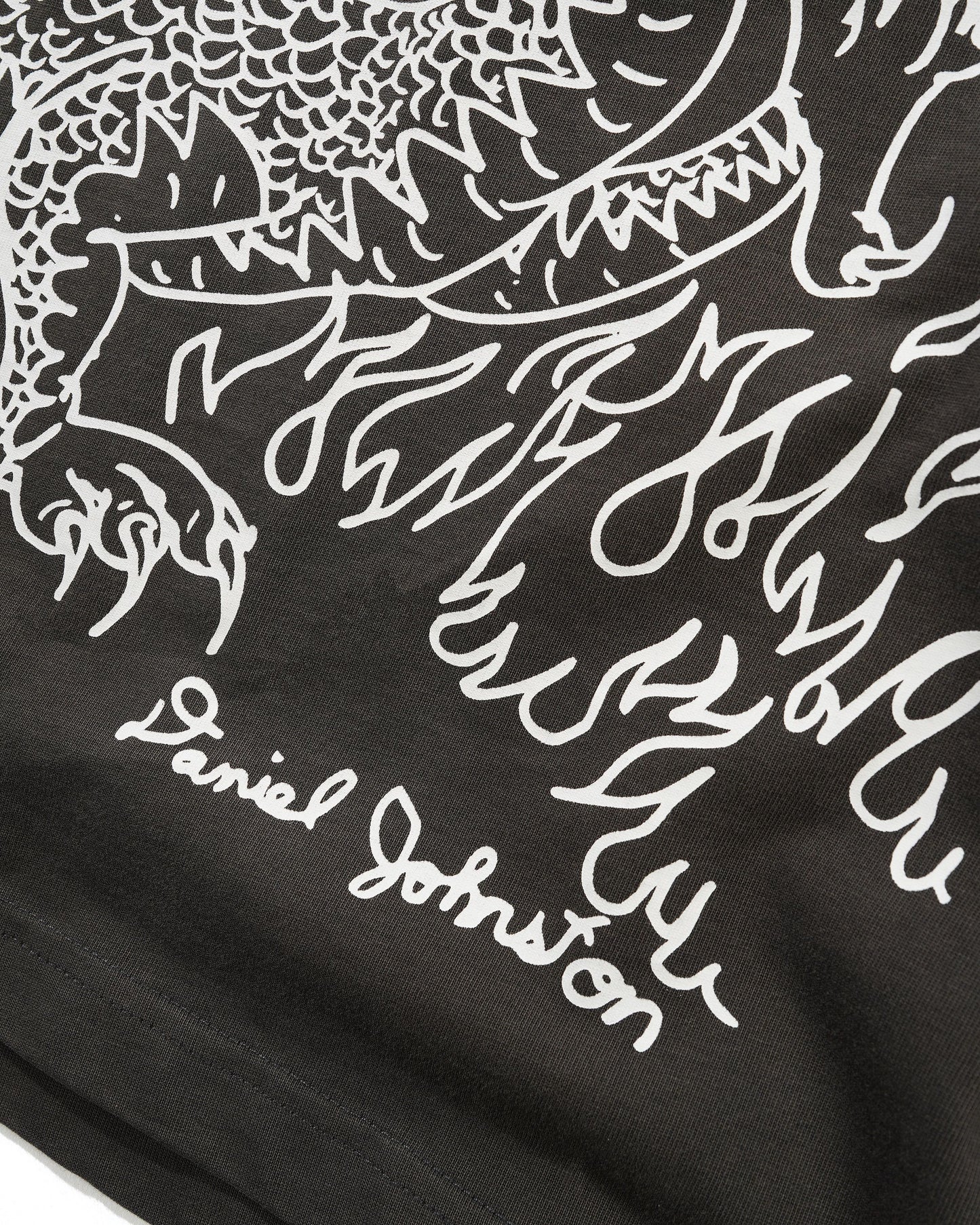 Dragon Tee - Washed Black