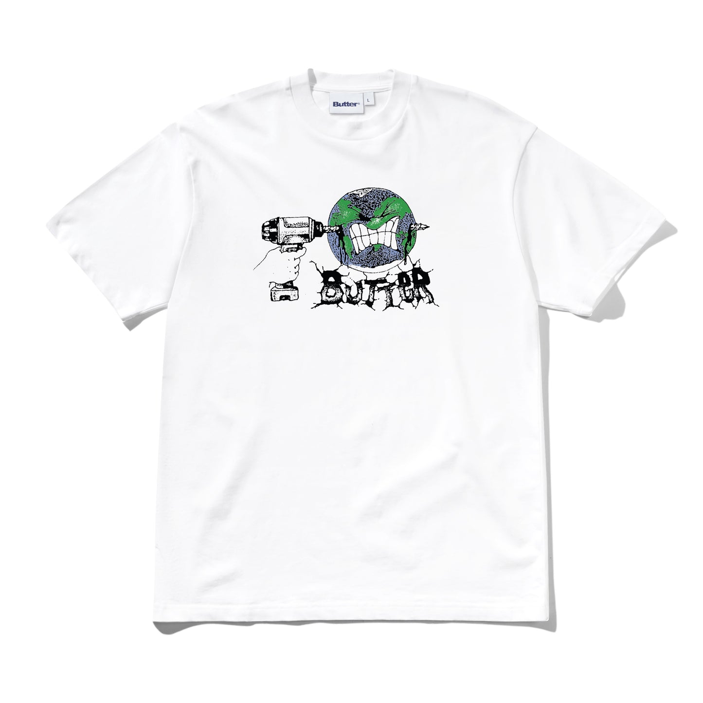 Drill Tee - White