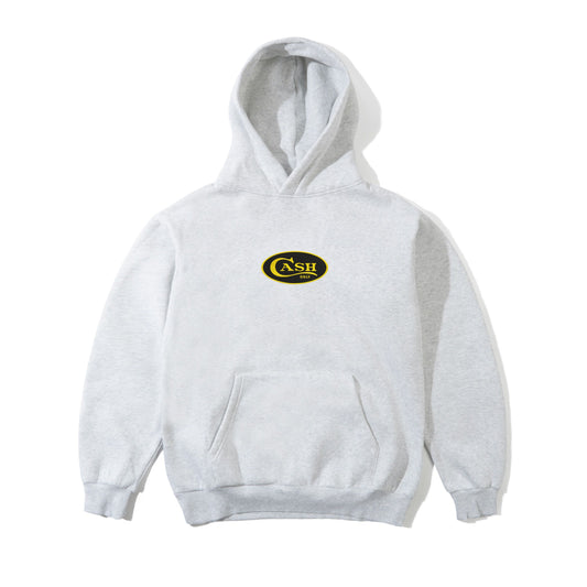 Emblem Pullover Hood - Ash