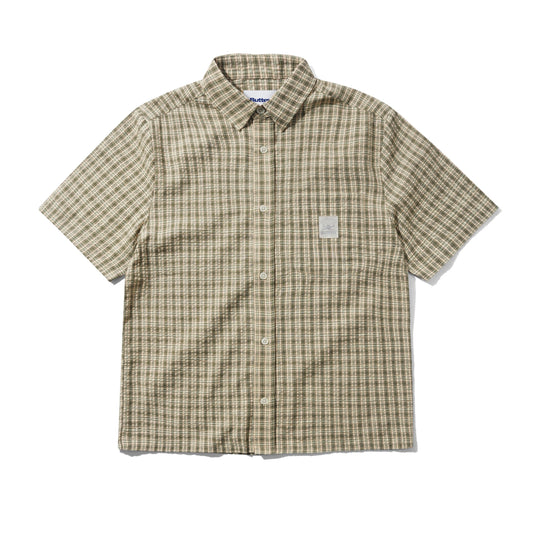 Equipment S/S Shirt - Moss / Yellow