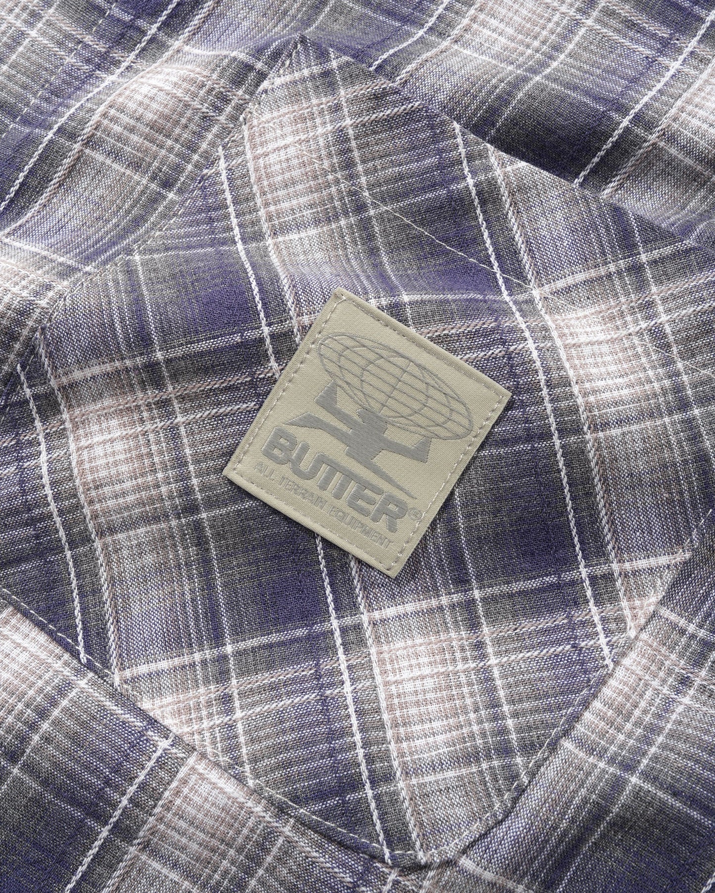 Equipment S/S Shirt - Navy Check