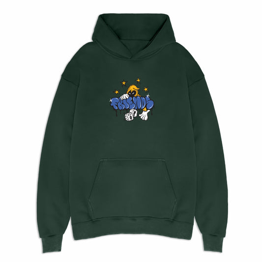 Friends Of 'Dice' Hoody - Pine Green