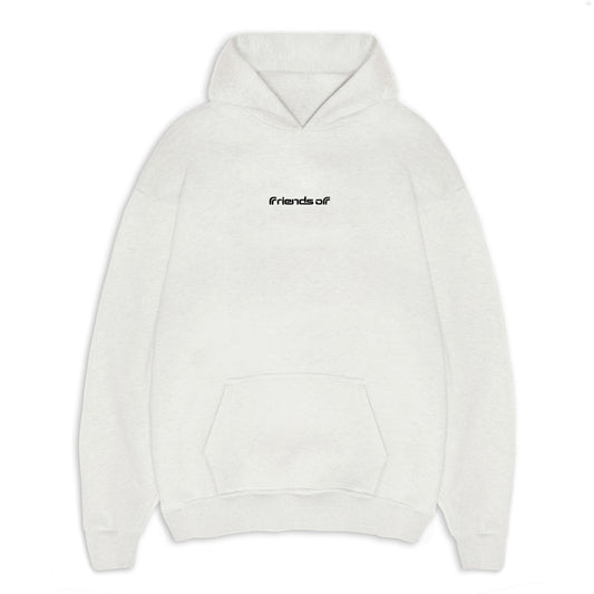 Friends Of 'Micro Logo' Hoody - Ash Heather