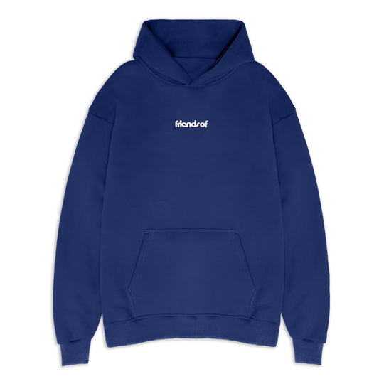 Friends Of 'Logo' Hoody - Navy Blue