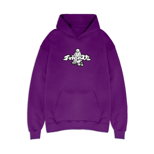 Friends Of 'Schemer' Hoody - Purple