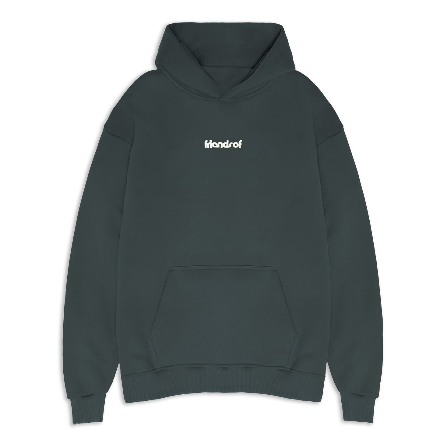 Friends Of 'Logo' Hoody - Charcoal