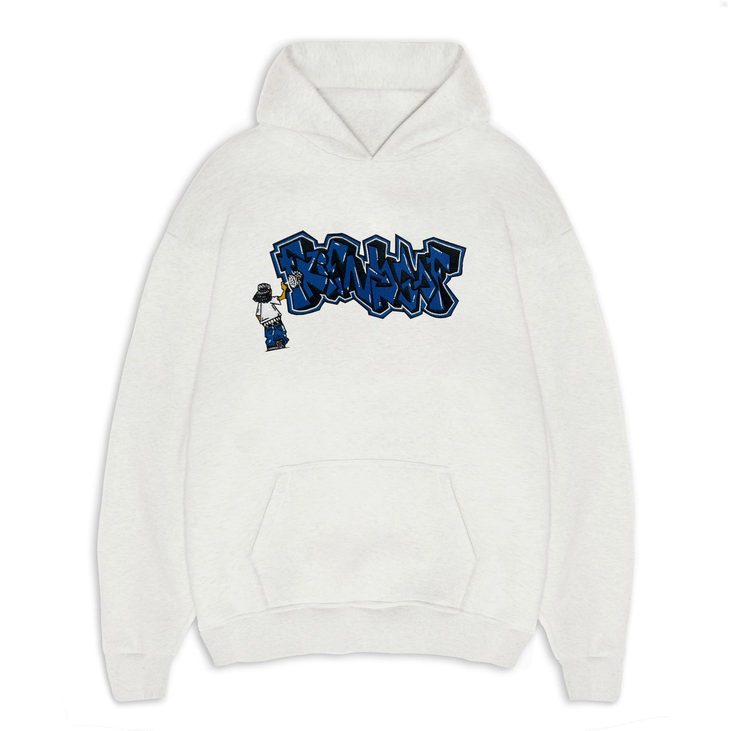 Friends Of 'Piece' Hoody - Ash Heather