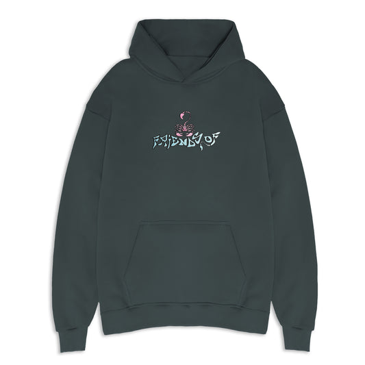Friends Of 'Scorpion' Hoody - Charcoal