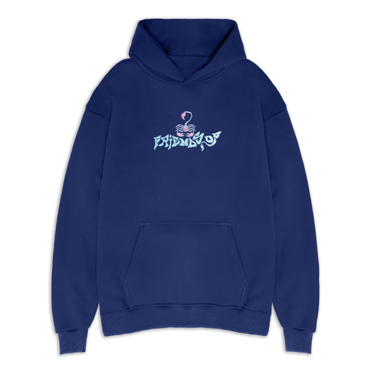 Friends Of 'Scorpion' Hoody - Dark Blue