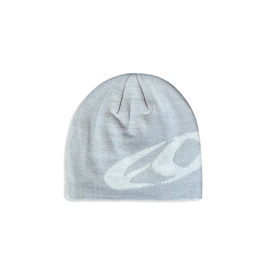 'FO' Skull Beanie - Nimbus Grey