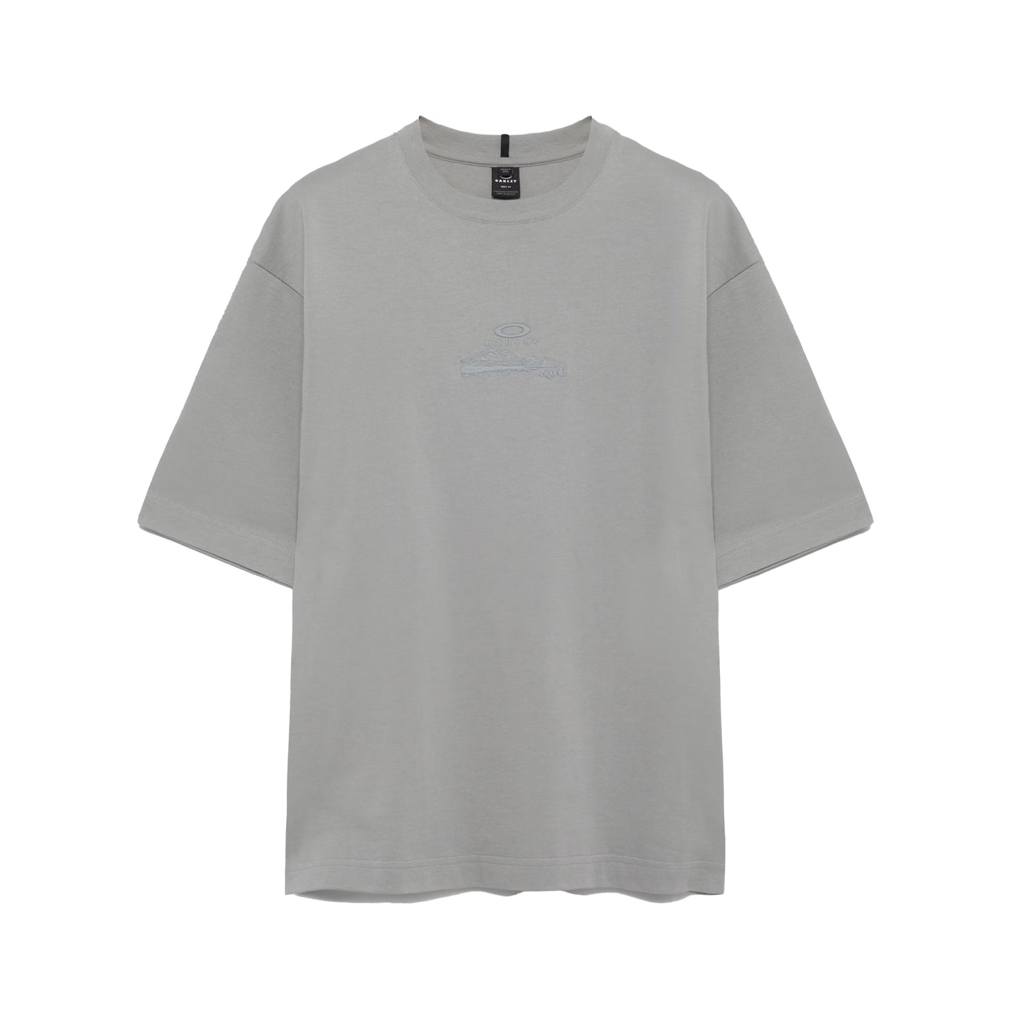 Mtn Ridge Embroidered Tee - Cement