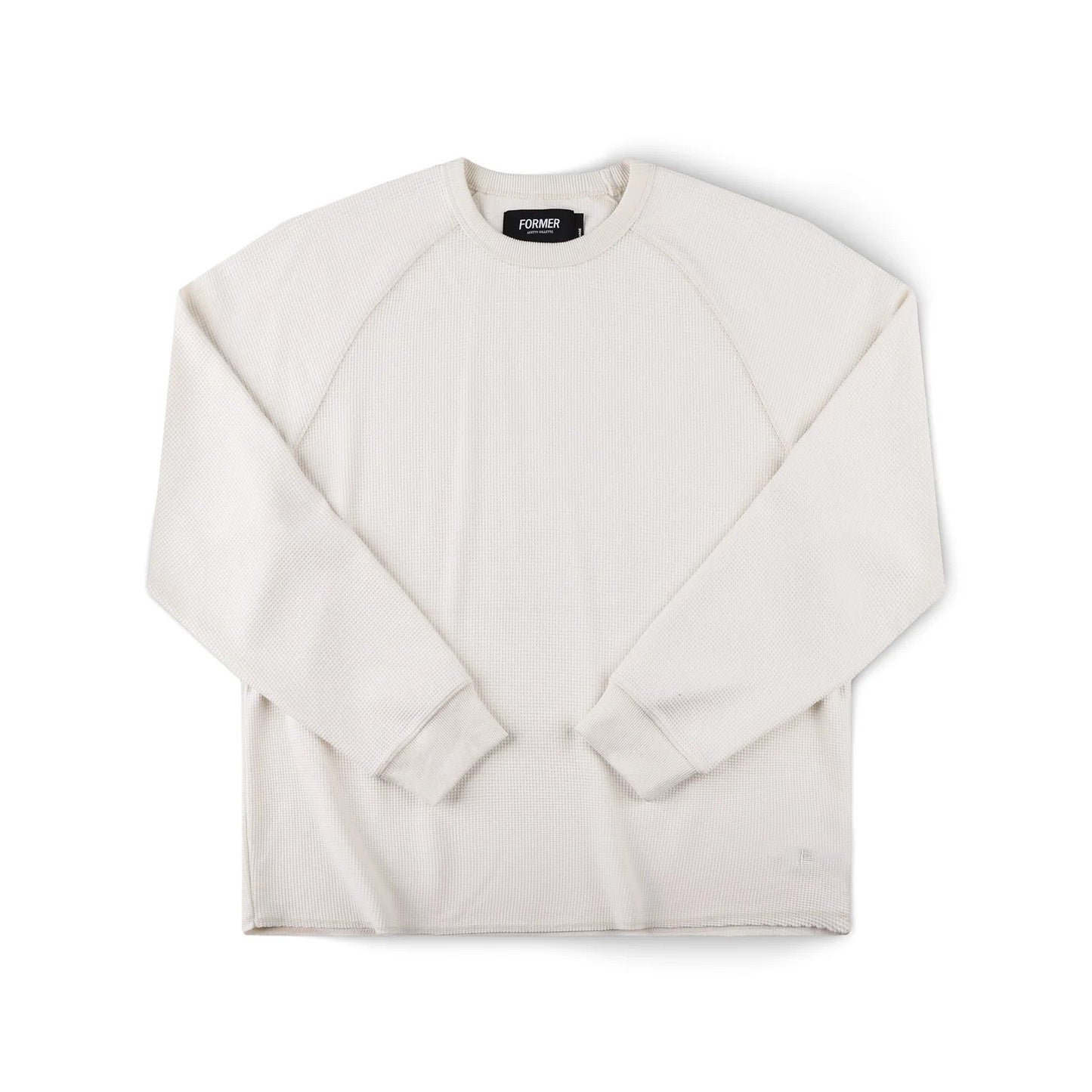 AG Raglan Waffle - Bone