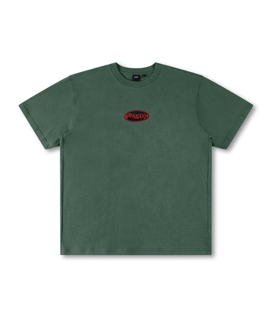 Flatline T-Shirt - Washed Green