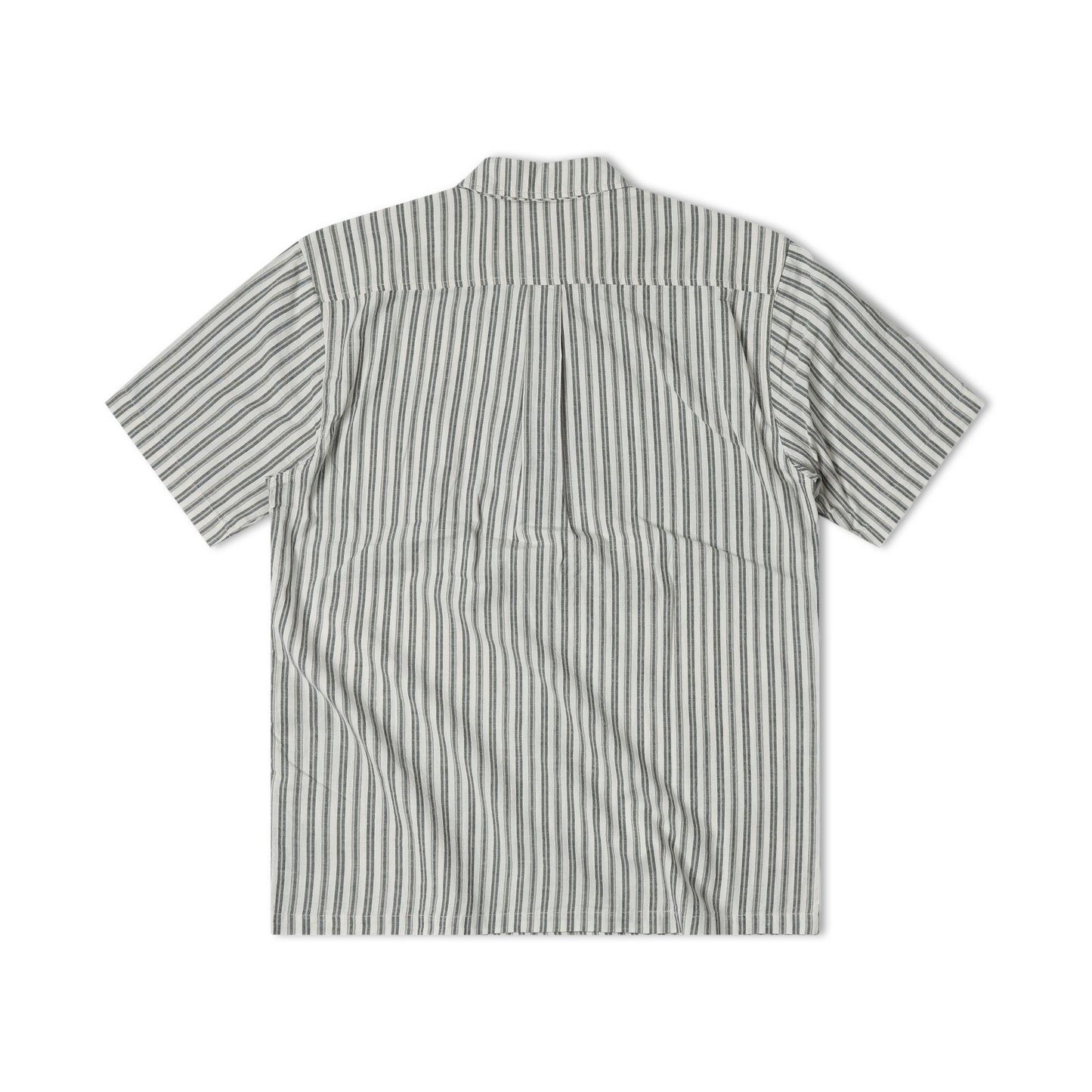 Reynolds Stripped SS Shirt - Bone Green