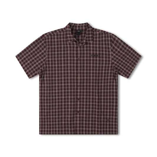 Vivan Check SS Shirt - Brown