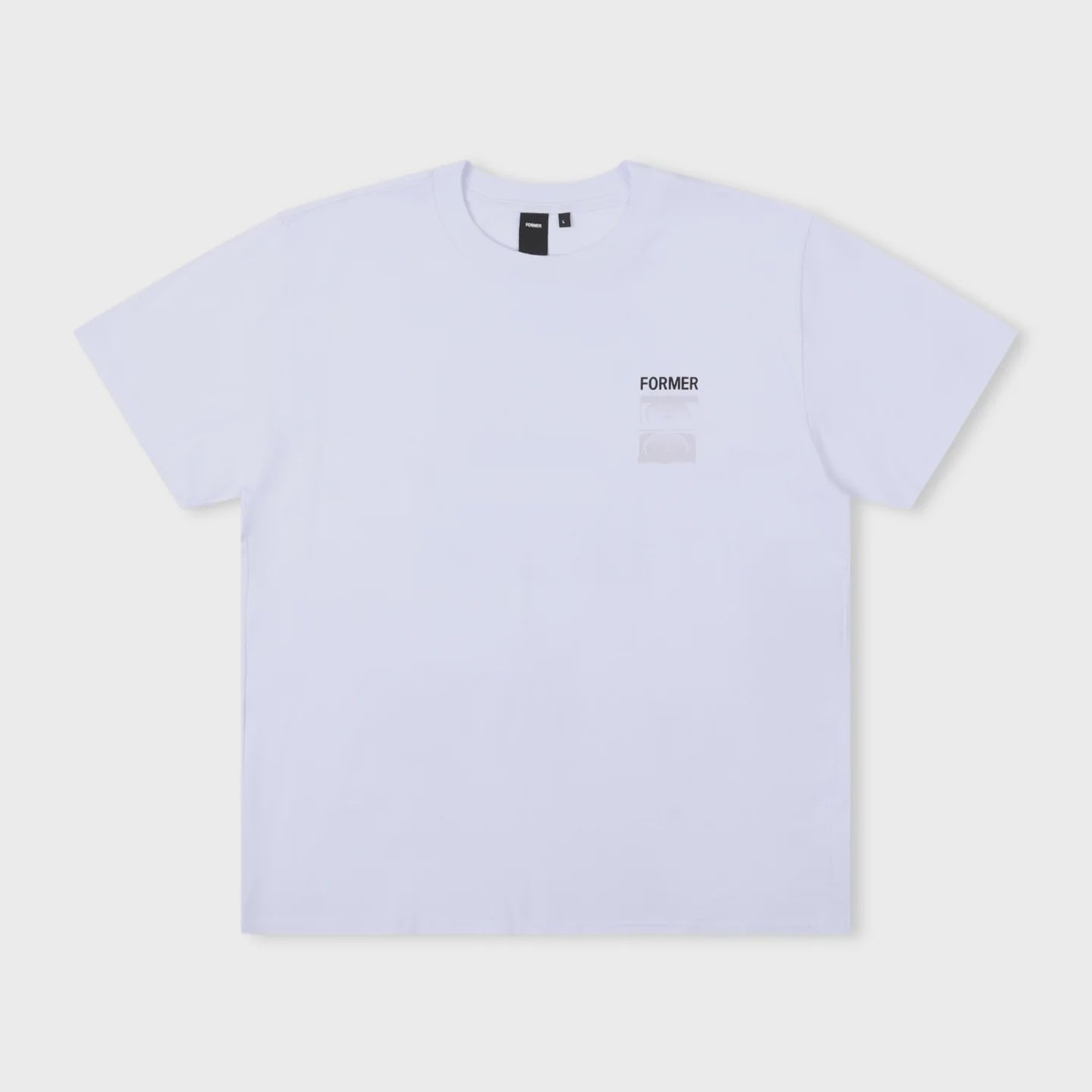 Two-Tone Crux T-Shirt - White