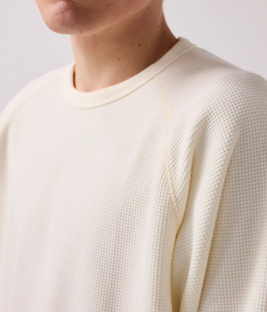 Anderson Waffle Long Sleeve - Bone