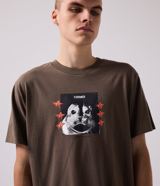 Pup Star T-Shirt - Pecan