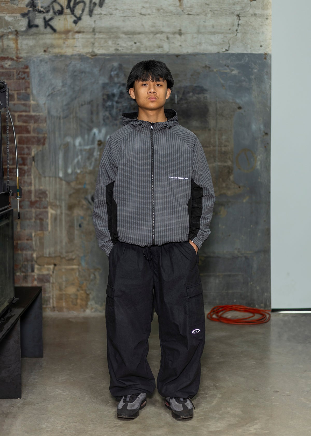 Friends Of 'Oval' Baggy Cargo Pant - Black