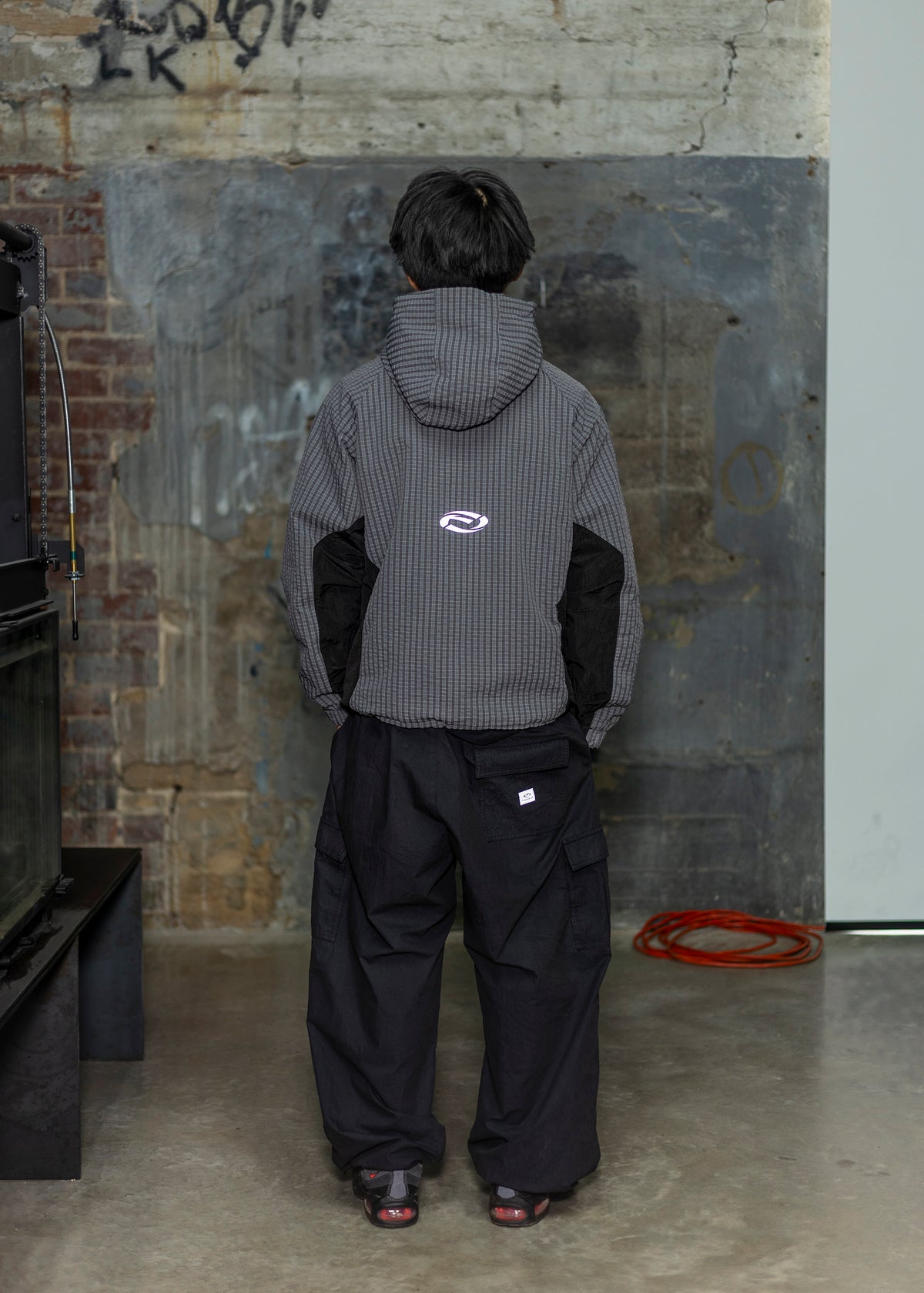 Friends Of 'Oval' Baggy Cargo Pant - Black