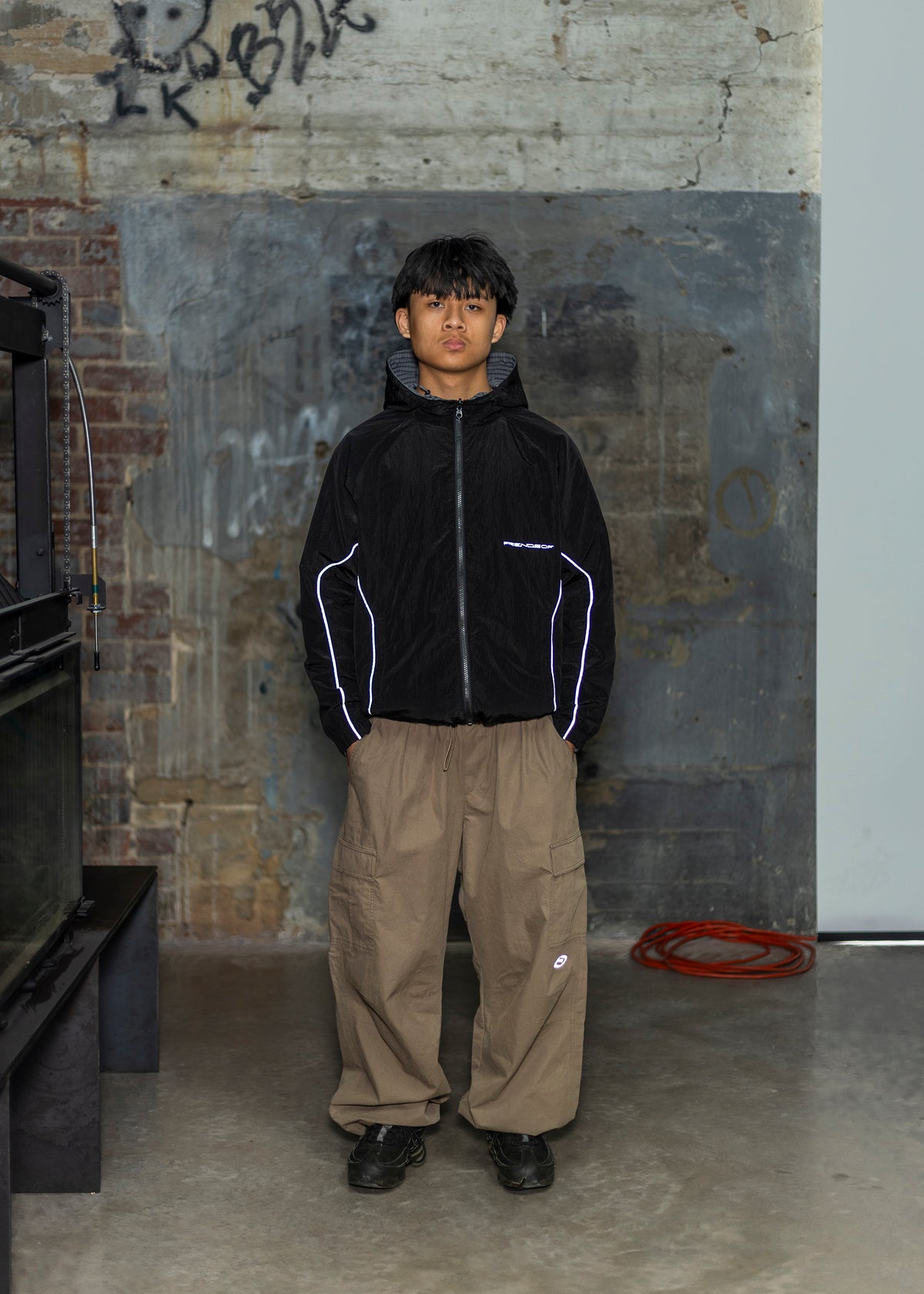 Friends Of 'Oval' Baggy Cargo Pant - Desert
