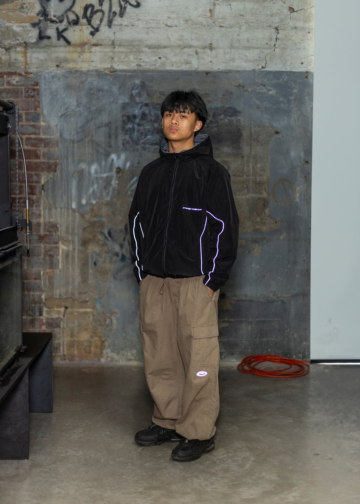 Friends Of 'Oval' Baggy Cargo Pant - Desert