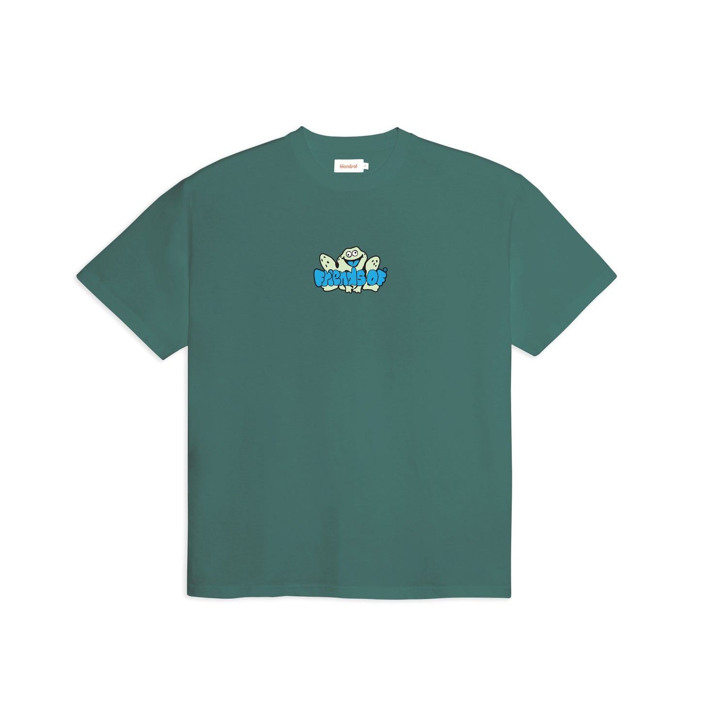 Friends Of 'Frog' Tee - Washed Green