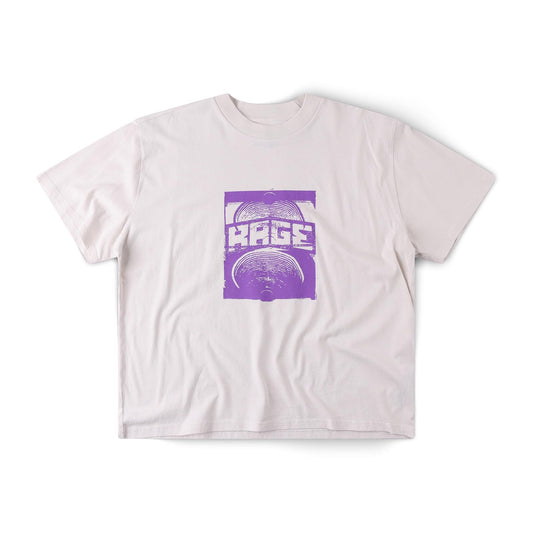 Rage Corp Boxy T-Shirt - Bone
