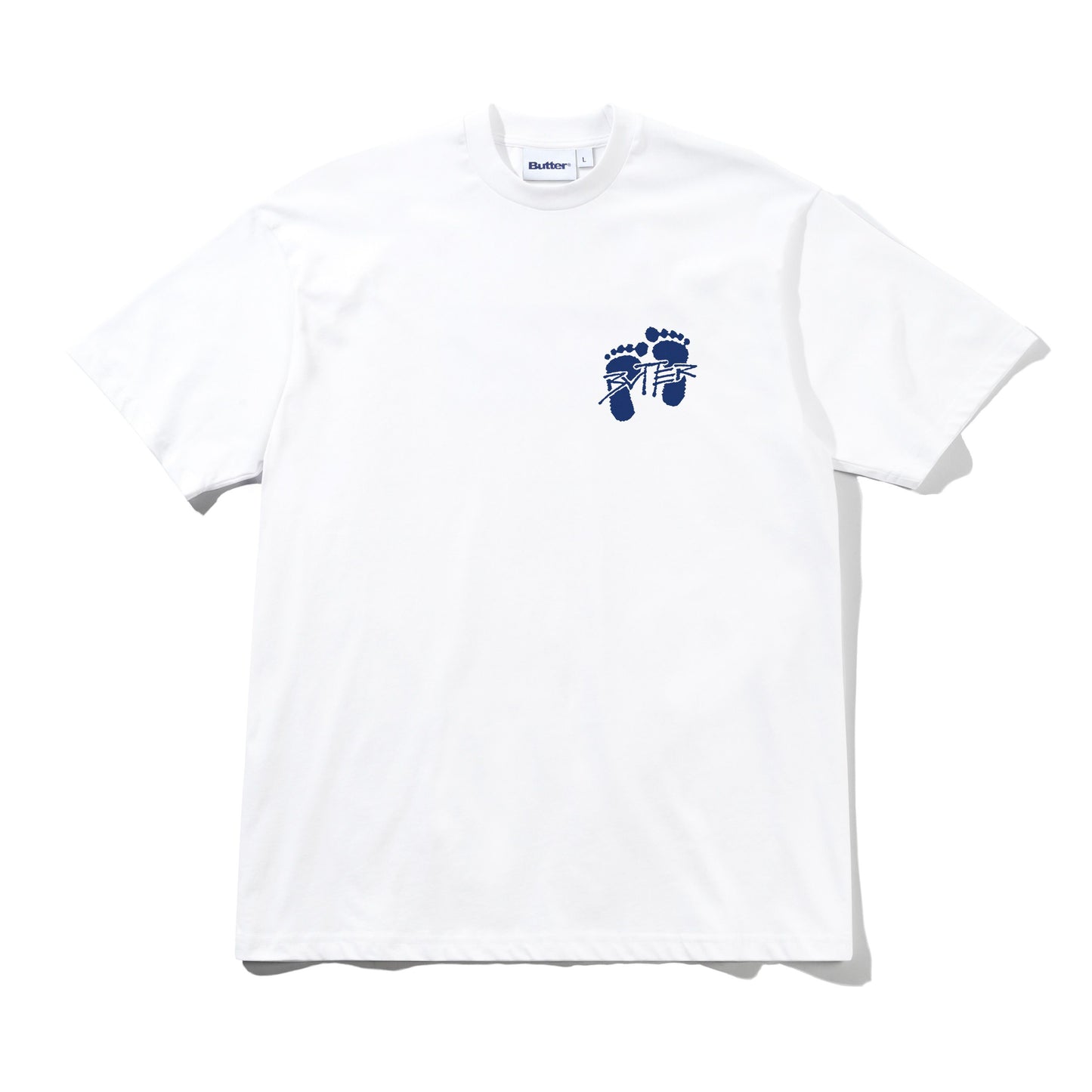 Footprints Tee - White