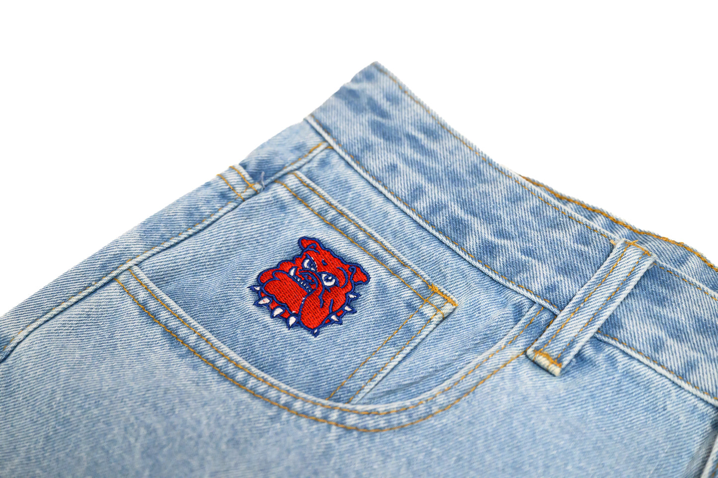 Bulldog Denim Short - Vintage Blue