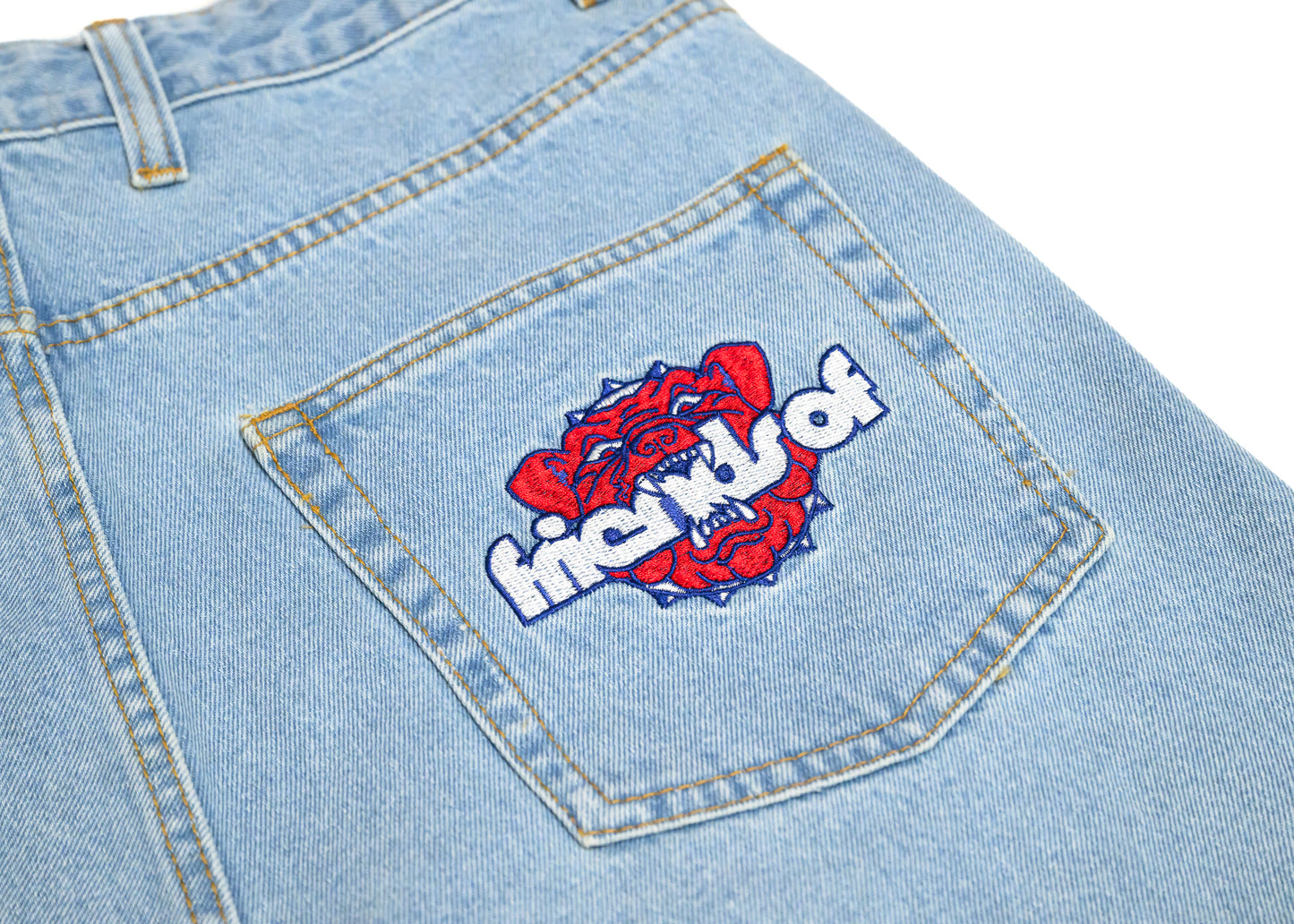 Bulldog Denim Short - Vintage Blue