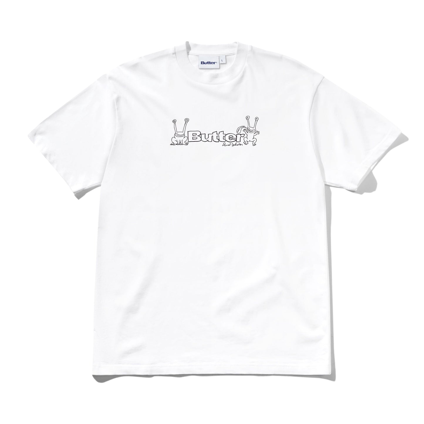 Frog Logo Tee - White