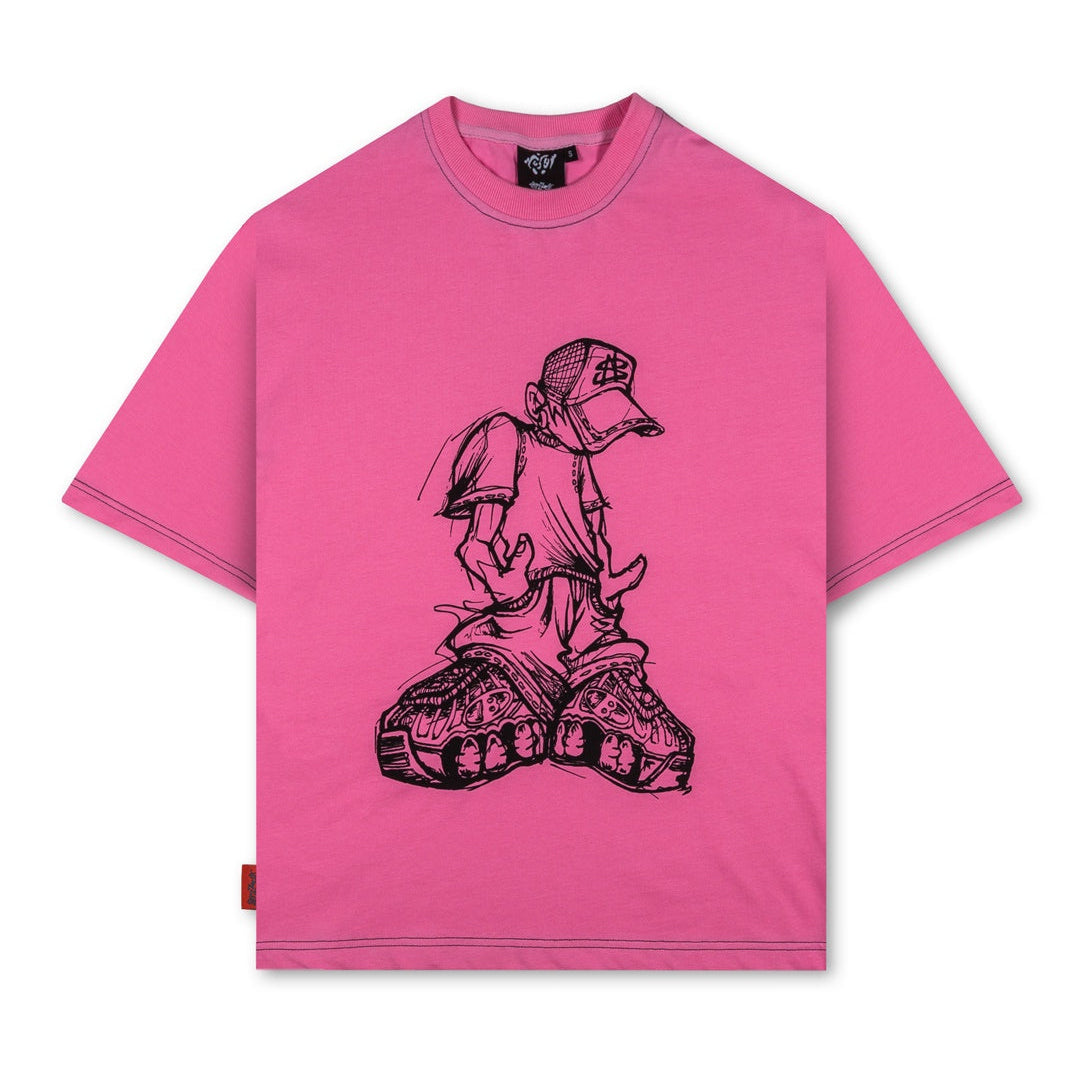 Lurker Tee - Pink