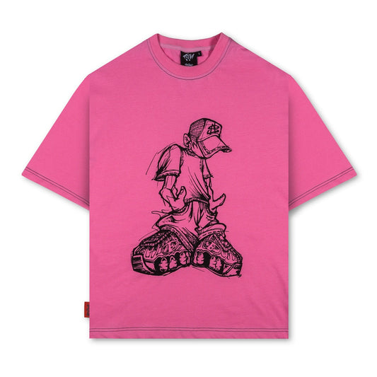 Lurker Tee - Pink
