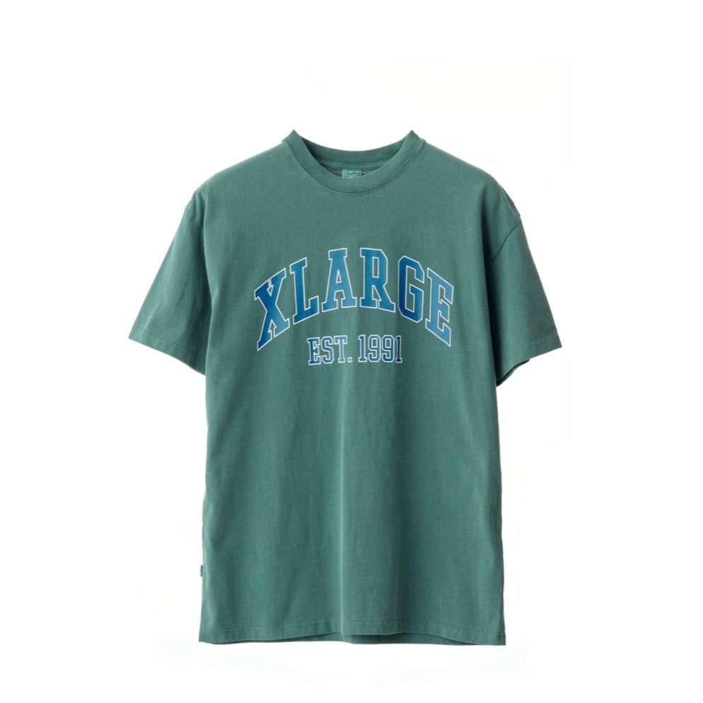 College SS Tee - Pigment Pine Green