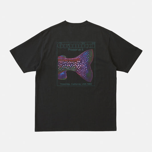 Trouttail Tee - Vintage Black