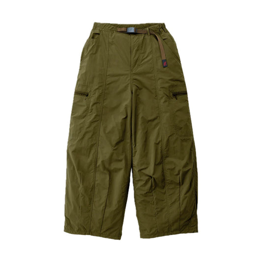 Nylon Balloon Pant -  Olive